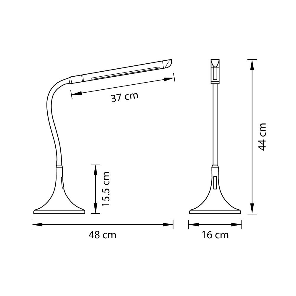Lightstar (JK849-BK)  Настольная лампа MURO LED 8W 600LM 4000K Black (в комплекте) Lightstar (JK849-BK)  Настольная лампа MURO LED 8W 600LM 4000K Black (в комплекте)